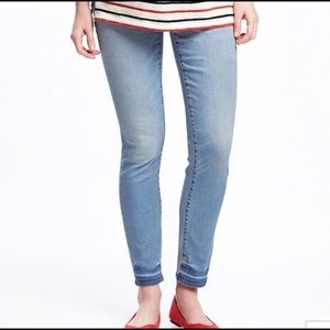 Old Navy Maternity Side Panel Jeans